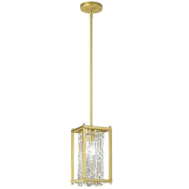 Kristall Deckenlampe Gold APP1111-1CP