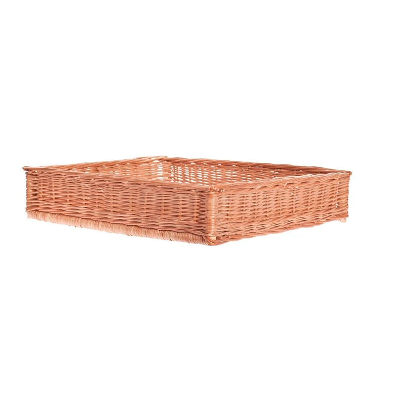 Jovar wicker box, basket for shelf and rack, wicker display storage basket TheWickerStories