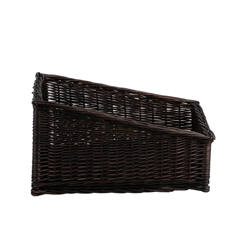 Tilda wicker display basket for bread and fruit TheWickerStories
