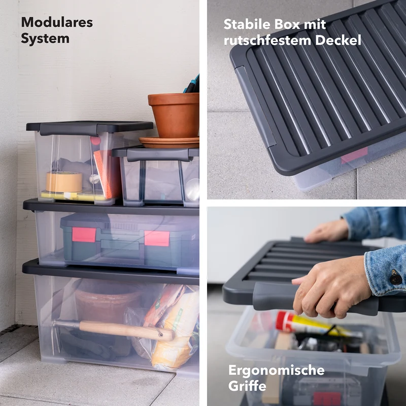 Boxen Set - 4er Set - 65l CORE Plus