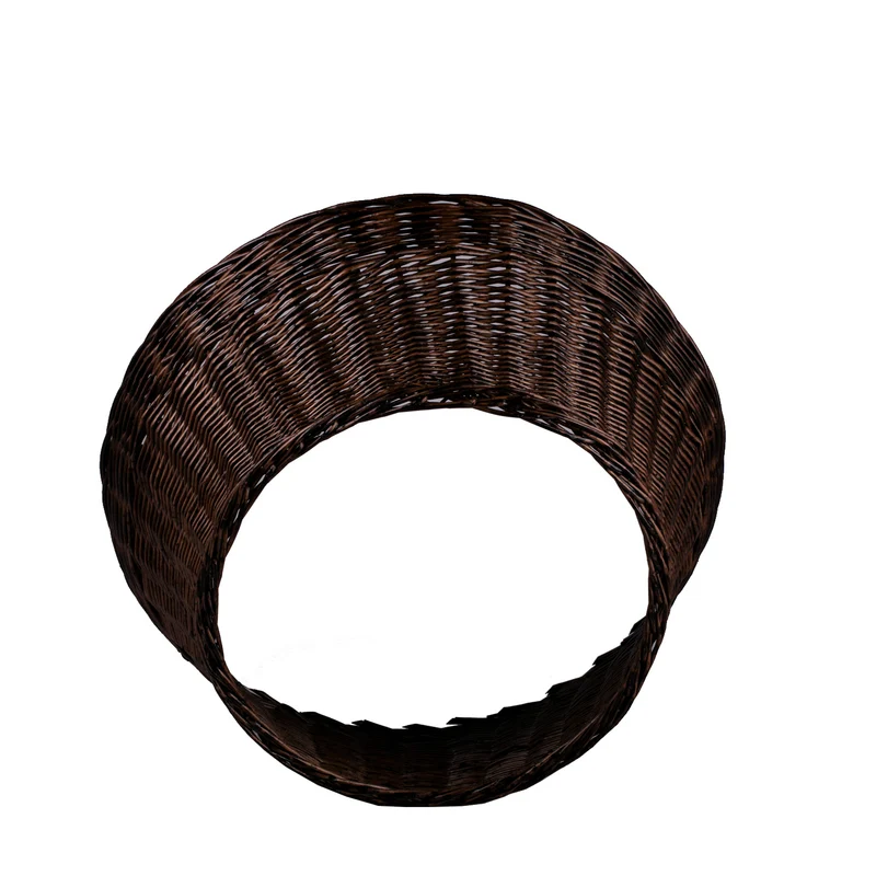 Cerin wicker Christmas tree collar to conceal the tree stand TheWickerStories