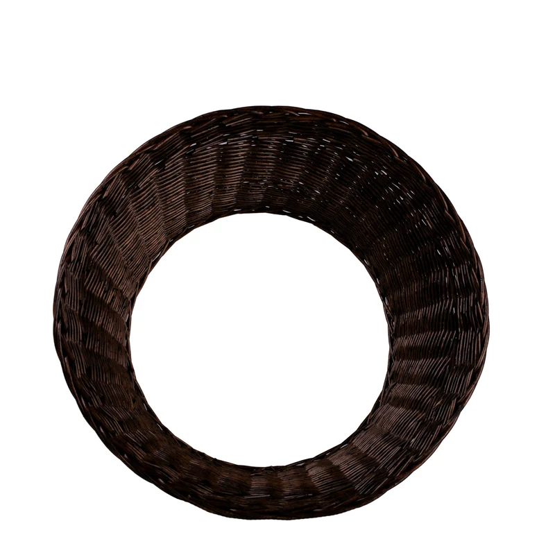 Cerin wicker Christmas tree collar to conceal the tree stand TheWickerStories