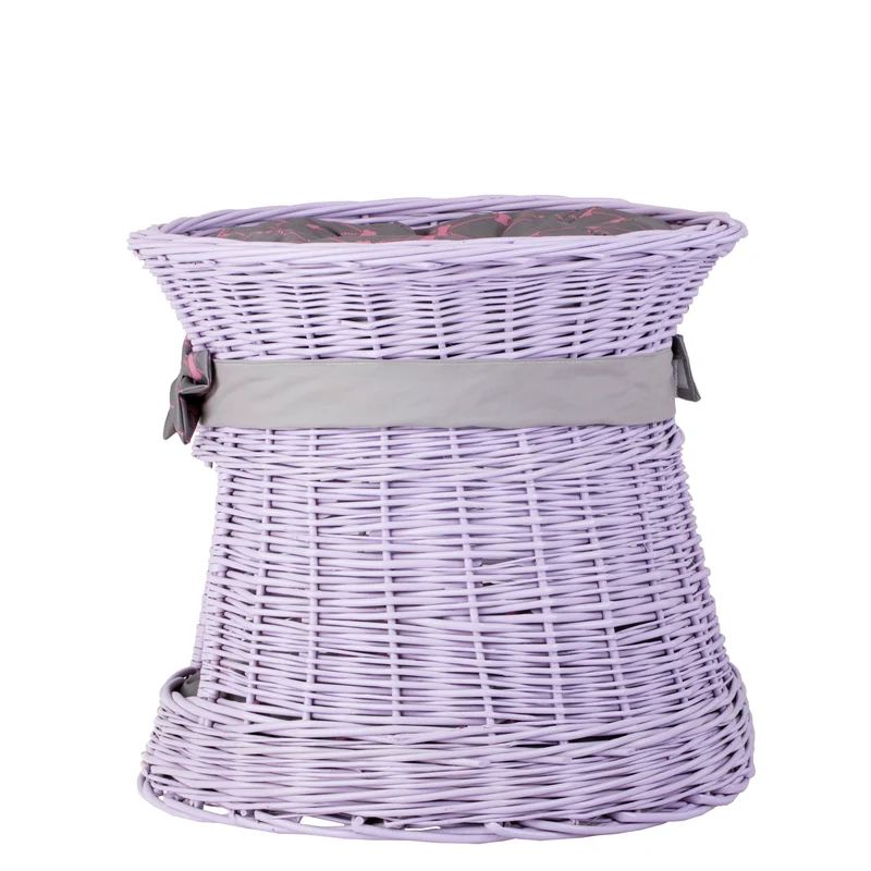 Eralis wicker pet house for cat and small dog with two cushions TheWickerStories