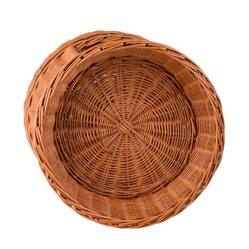 Eralis wicker house for cat and small dog with cushions, two-level TheWickerStories