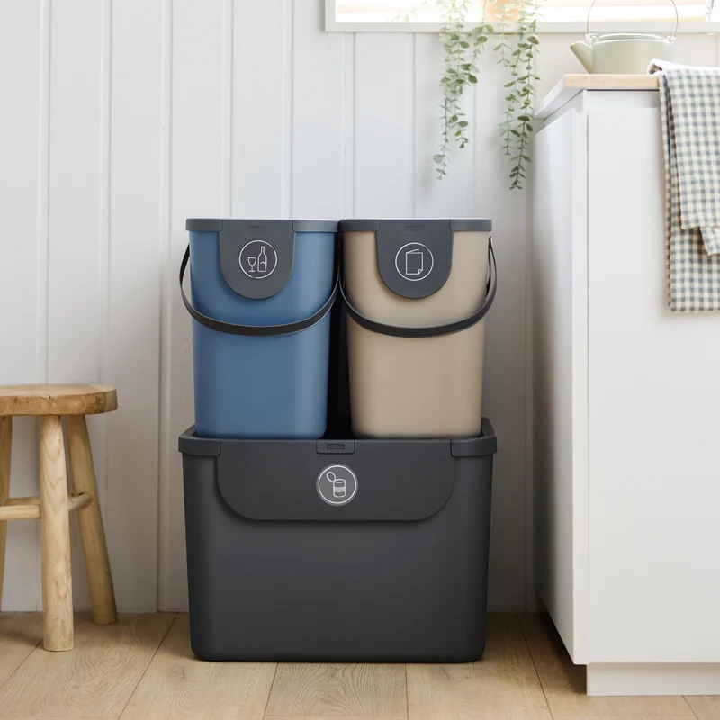 Set Recyclingbehälter 3 tlg. ALBULA