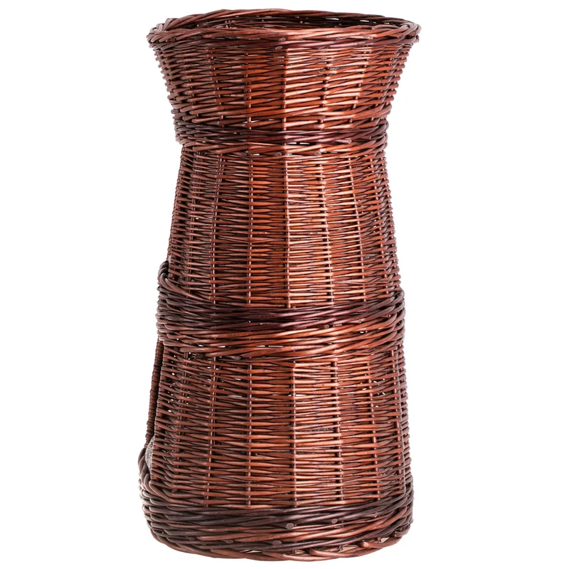 Elnoria wicker cat basket with gray cushions, three-tier TheWickerStories