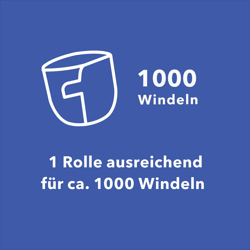 Windeleimer-Beutel YUMA 6 Monats-Bundle (2 Rollen)