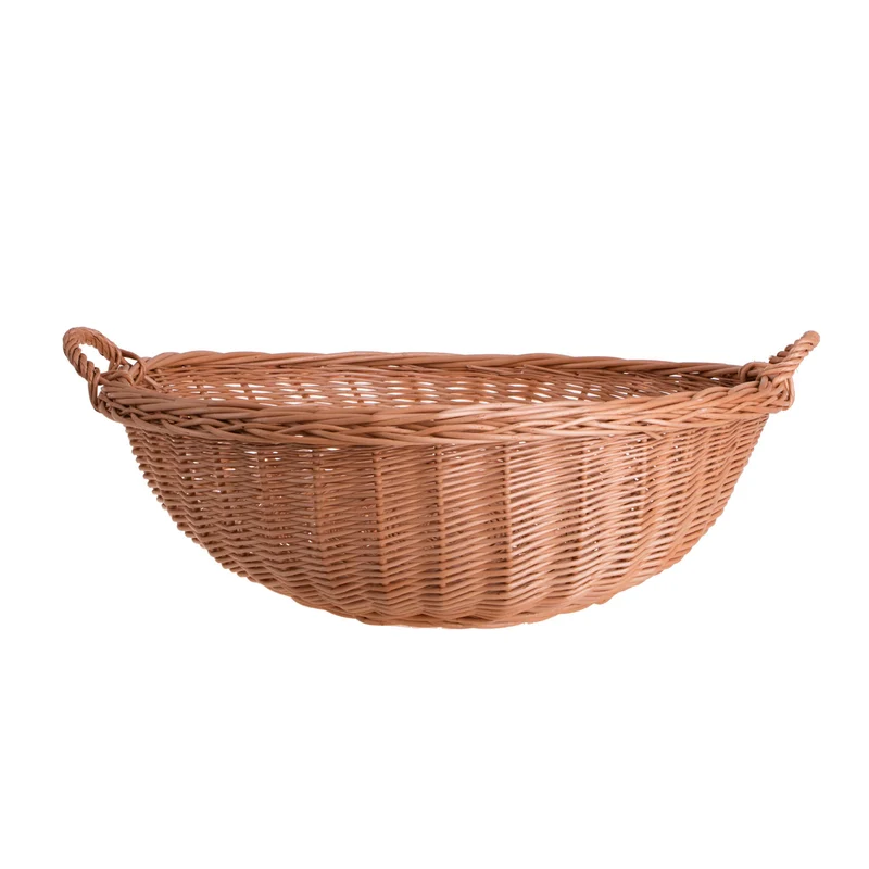 Tivorius round wicker tray, display basket, pastry basket TheWickerStories