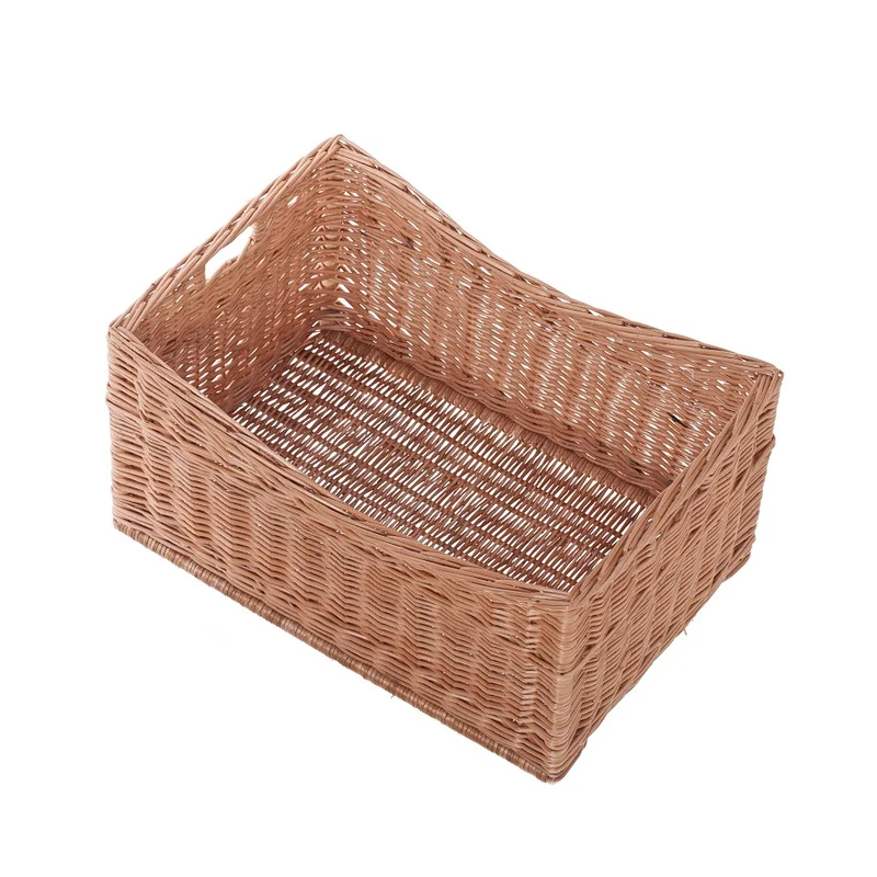 Felloria wicker firewood basket with handles TheWickerStories