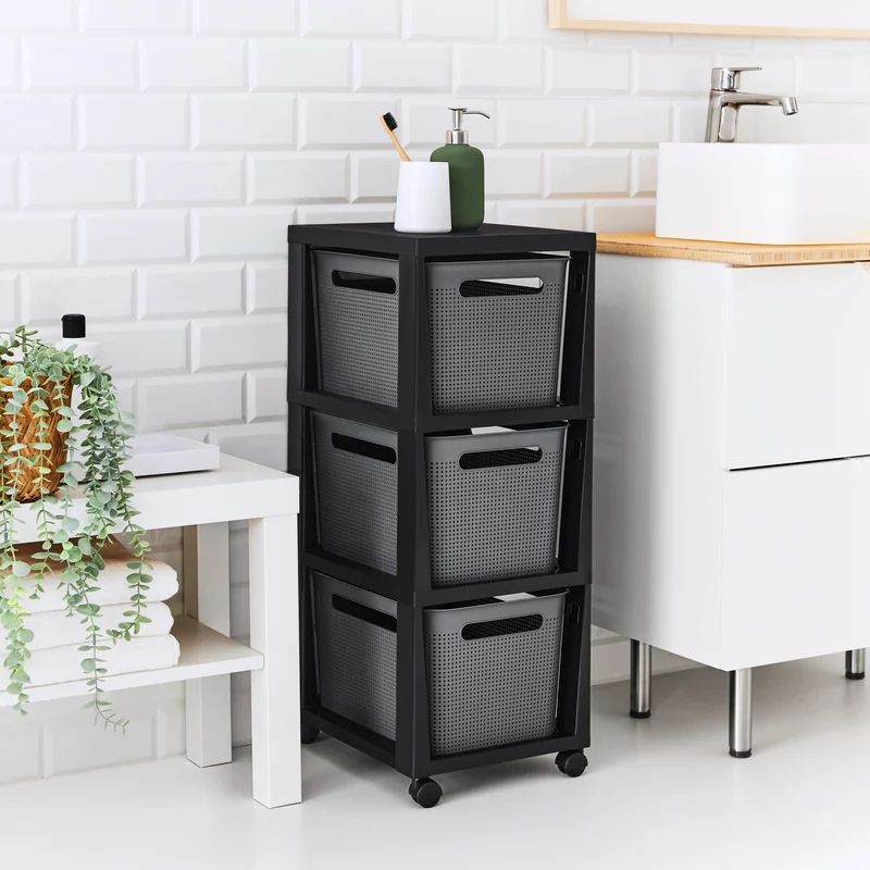 Tower mit Rollen 3 x 16 l BRISEN