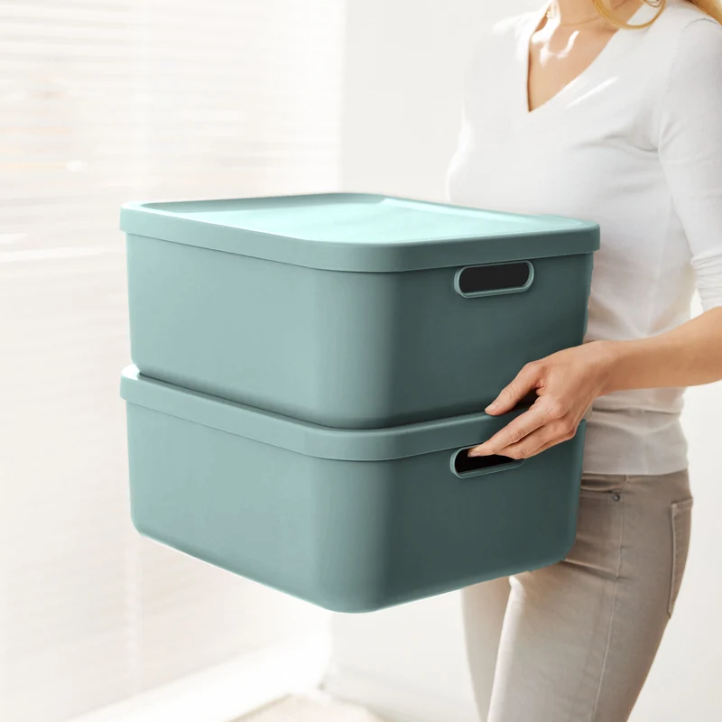Aufbewahrungsboxen-Set 3tlg. 2x 20l und 55l ALBULA LIGHT