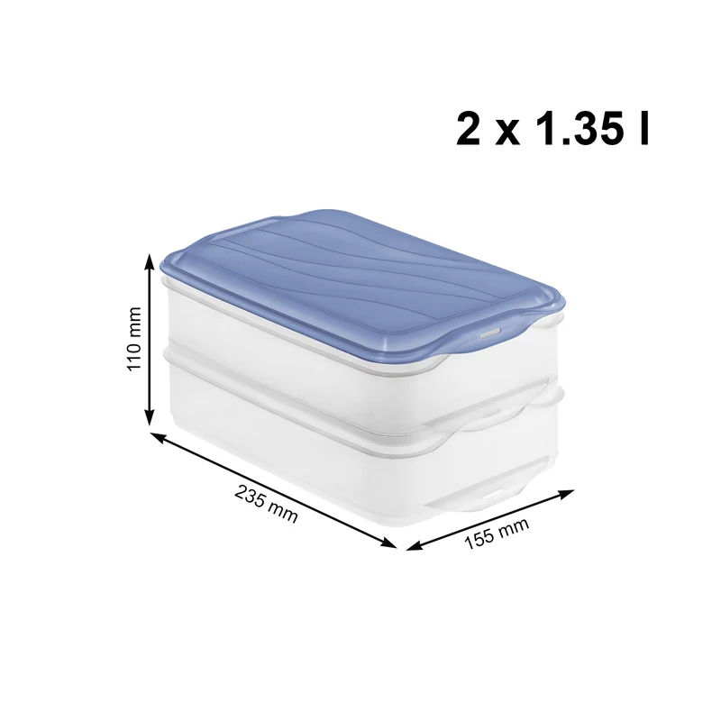 Foodcenter 2 x 1,35 l RONDO