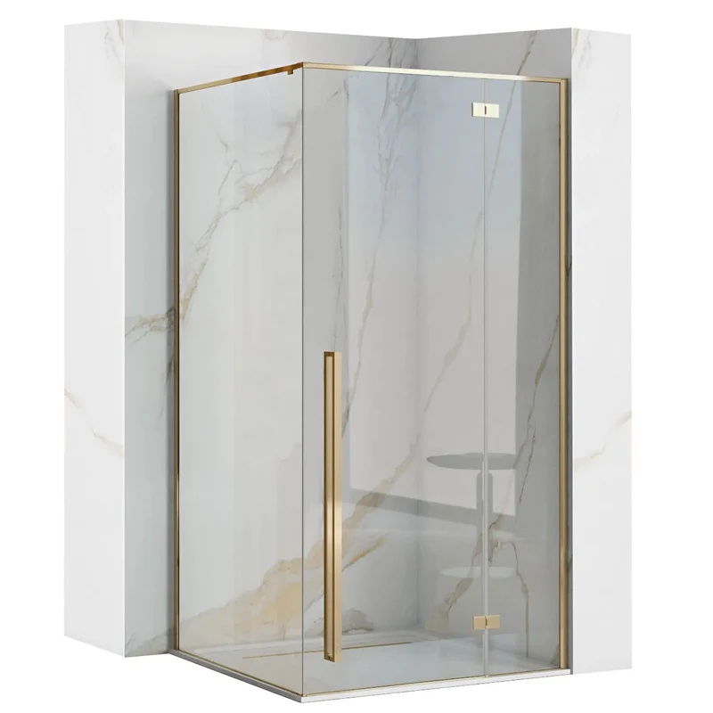 Duschkabine Fargo Gold 120x90cm