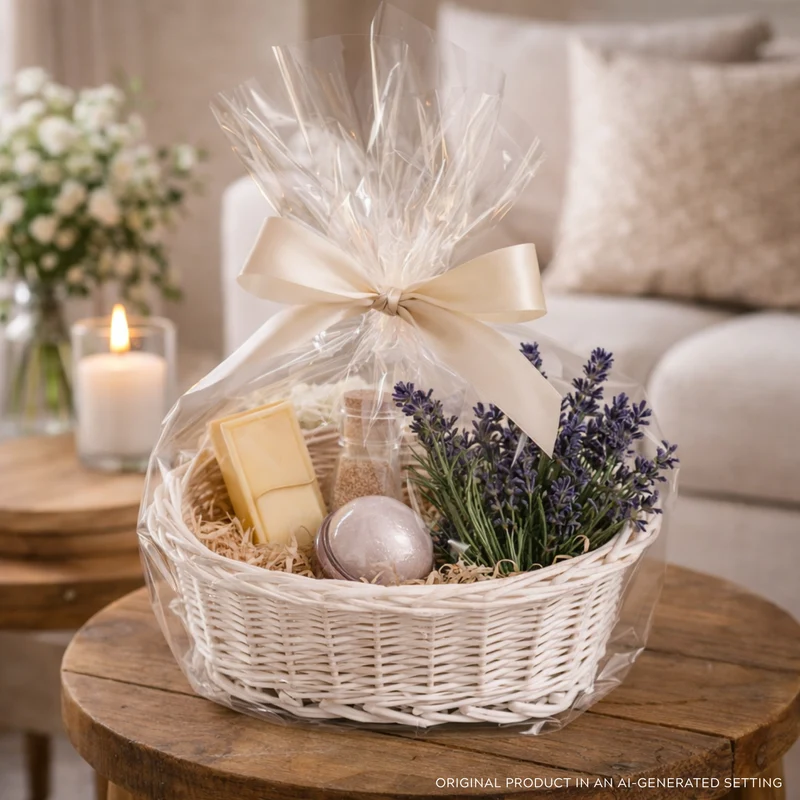 Zasoria wicker gift basket for presents and storage TheWickerStories