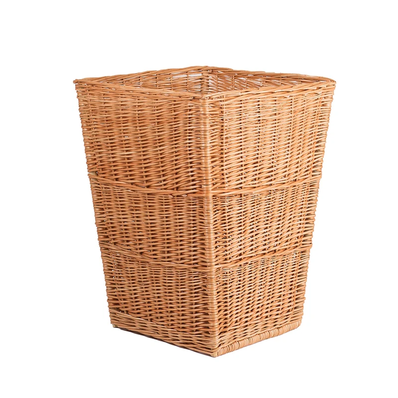Tolaria wicker display basket for showcasing products in store TheWickerStories