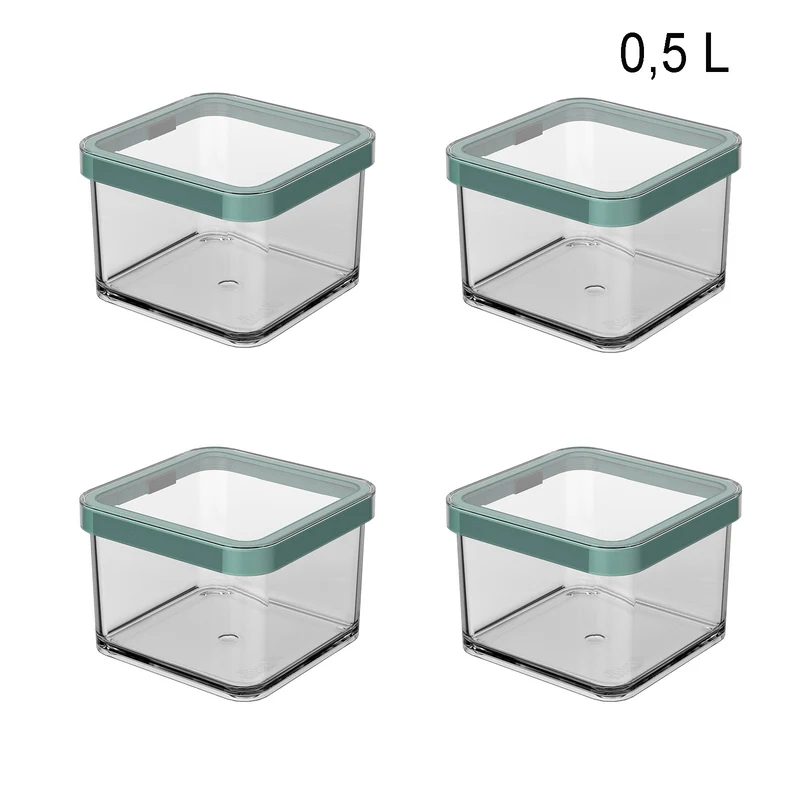 4er Set Ordnung 0,5 l LOFT