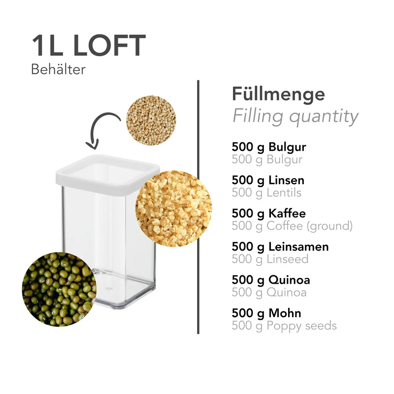 4er Set Ordnung 1 l LOFT
