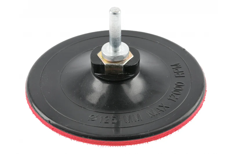 Krążek z rzepem Ø125mm M14 z trzpieniem