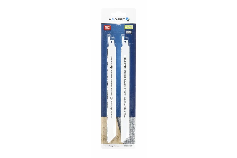 Brzeszczot do pilarki szablastej 230 mm, do drewna, metalu, plastiku 2 szt.