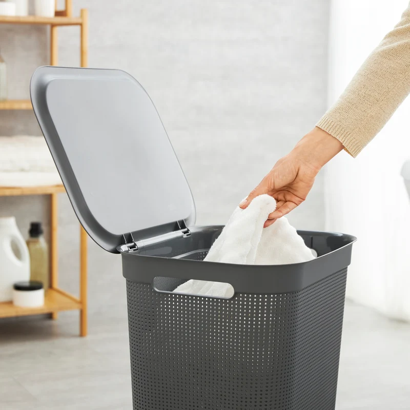 3er Set Wäschesammler 50 l BRISEN