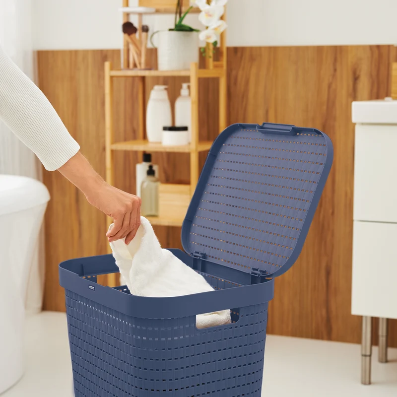 2er Set Wäschesammler 55 l COUNTRY