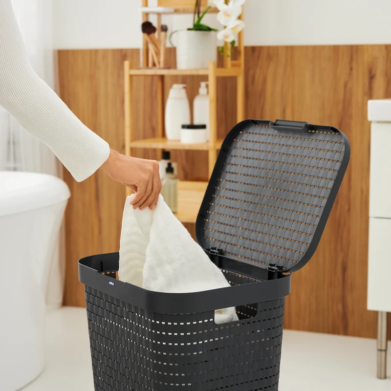 2er Set Wäschesammler 55 l COUNTRY