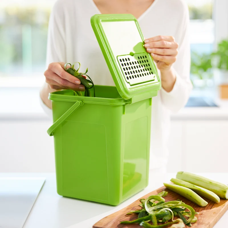 Komposteimer mit Aktivkohle 9 l BIO