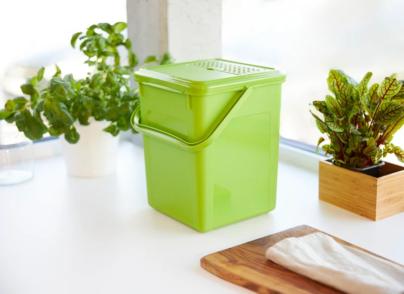 Komposteimer mit Aktivkohle 9 l BIO