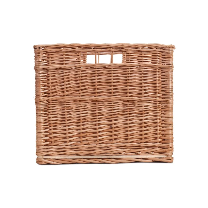Cervus large rectangular storage basket, wicker display basket TheWickerStories