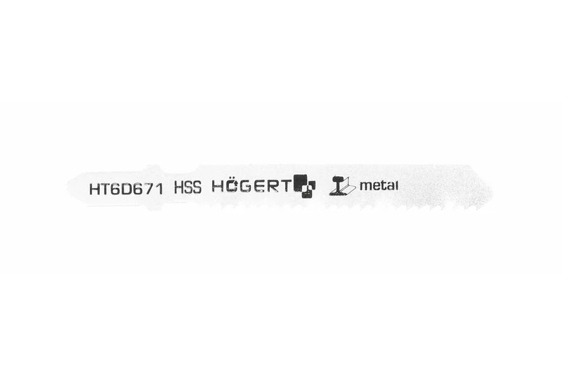 Brzeszczot do cięcia metalu 12TPI 76mm 5szt