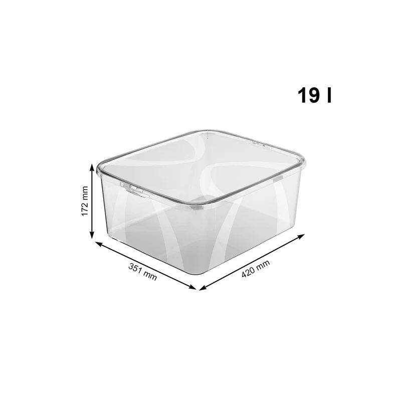 Box 19 l mit Deckel LONA