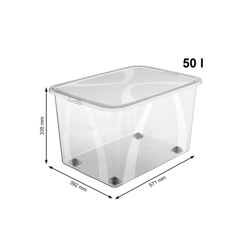 Box 50 l mit Deckel LONA