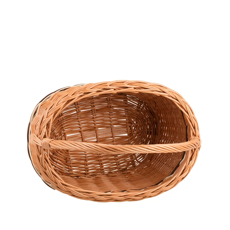 Walissa wicker shopping basket for groceries, mushroom and picnic basket, decorative gift basket TheWickerStories
