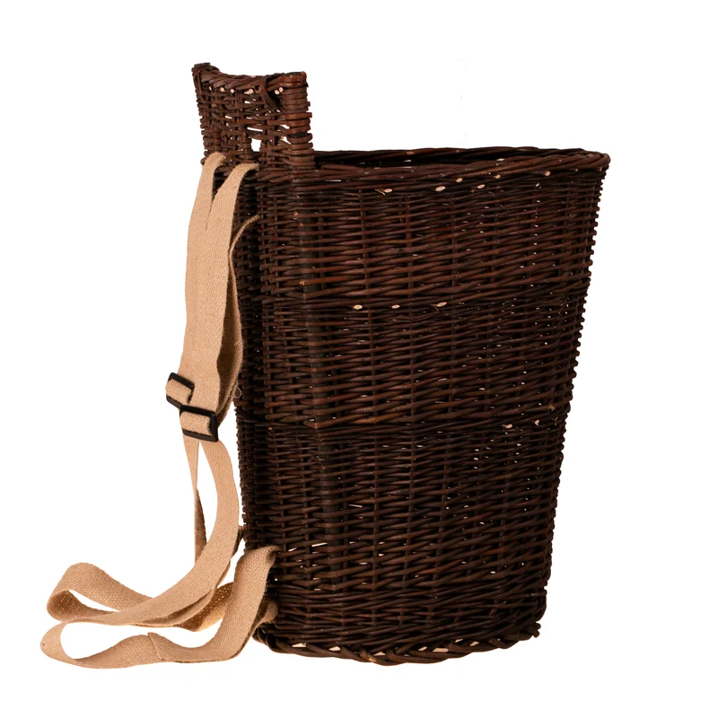 Sirellius wicker backpack with straps TheWickerStories