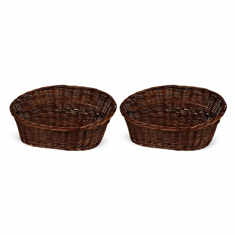 Taravia wicker gift basket, set of 2 pieces. TheWickerStories