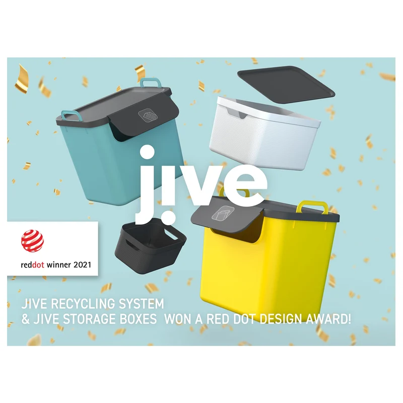 3er Set Dekobox mit Deckel DIN A4 JIVE