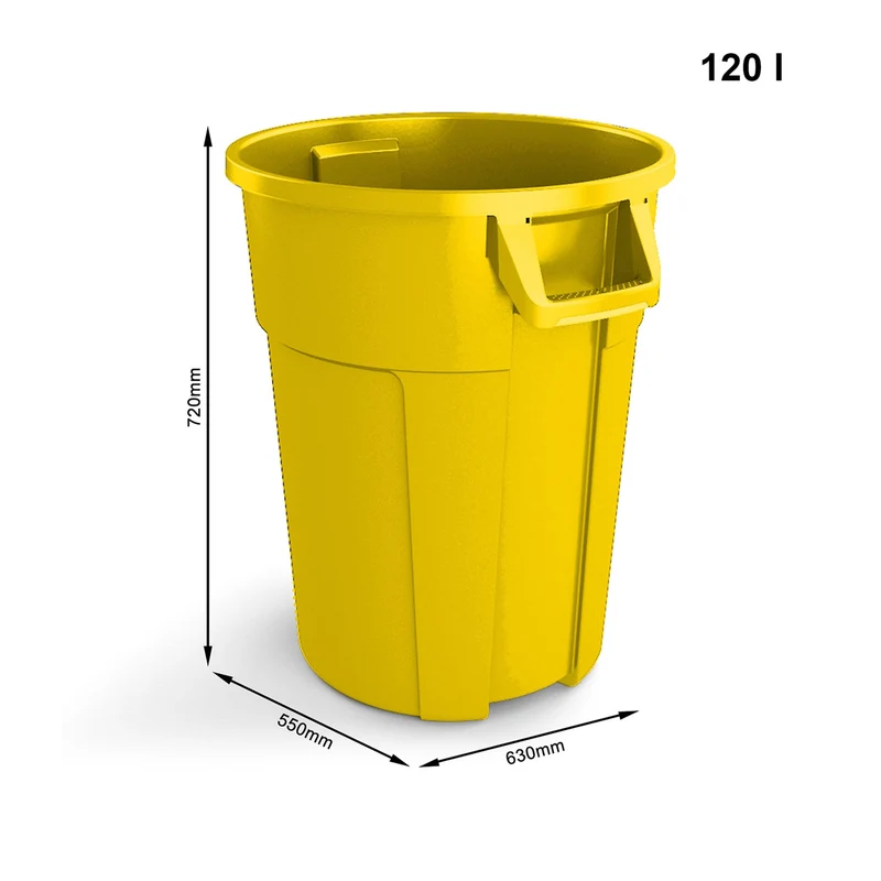 Abfallbehälter 120 l TITAN