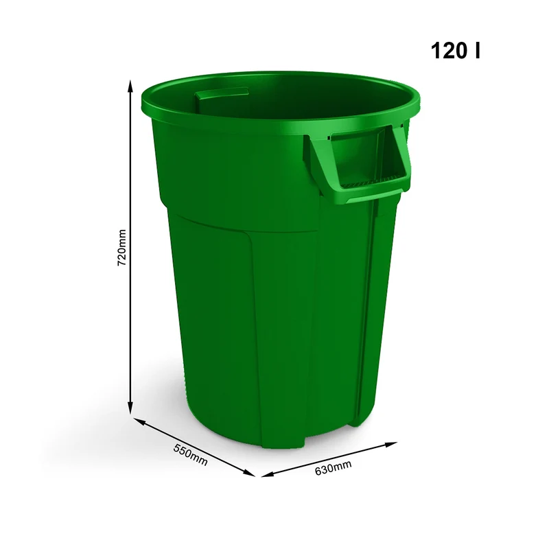 Abfallbehälter 120 l TITAN