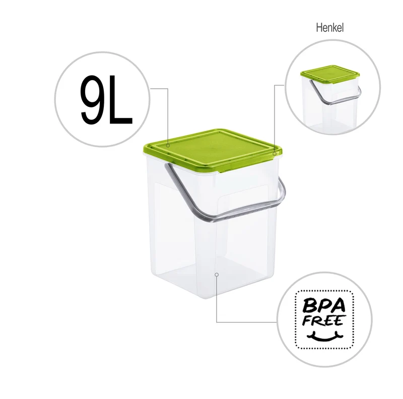 Waschmittelbehälter 5 kg, 9 l BASIC
