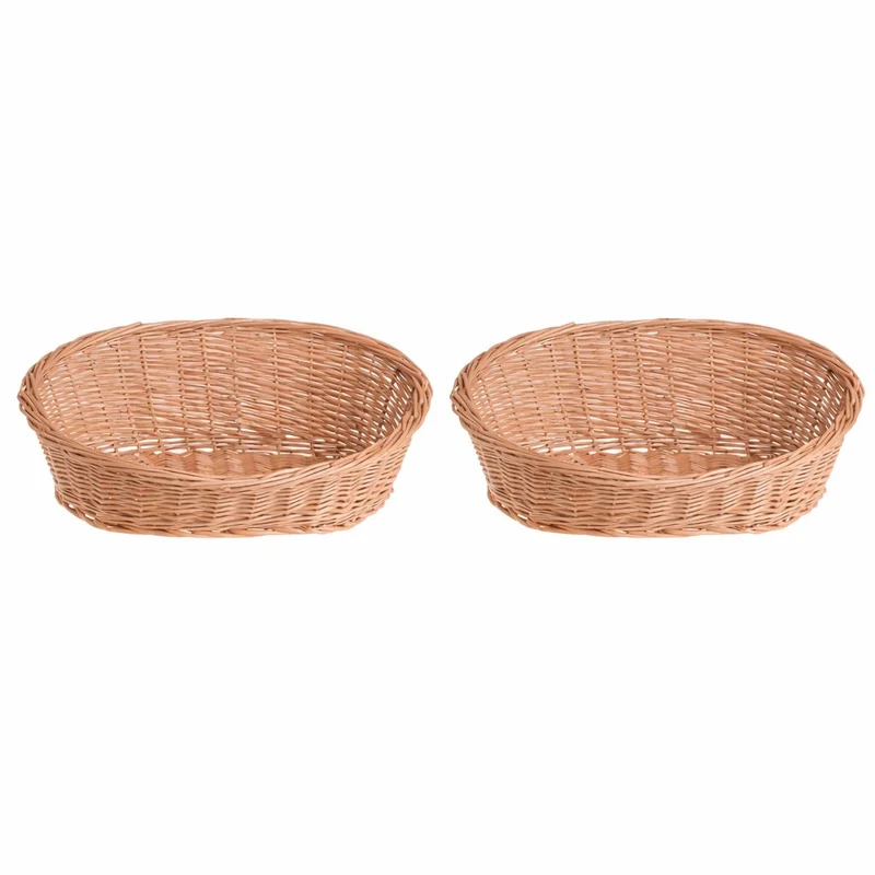 Taravia wicker gift basket, set of 2 pcs. TheWickerStories