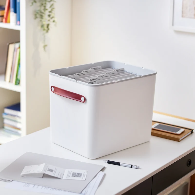Archivbox Dokumentenorganizer MY PAPER Plus