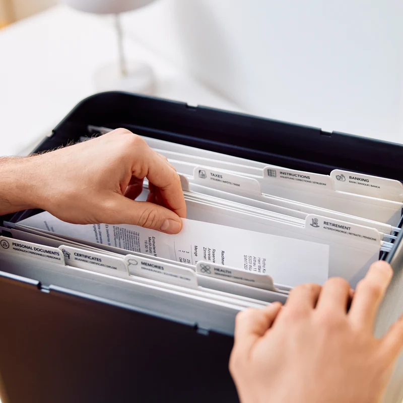 Archivbox Dokumentenorganizer MY PAPER Plus