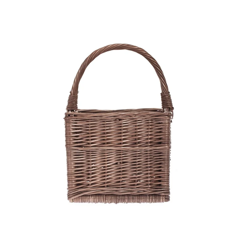 Gaudios wicker basket, bottle crate, carrier with compartments and handle TheWickerStories