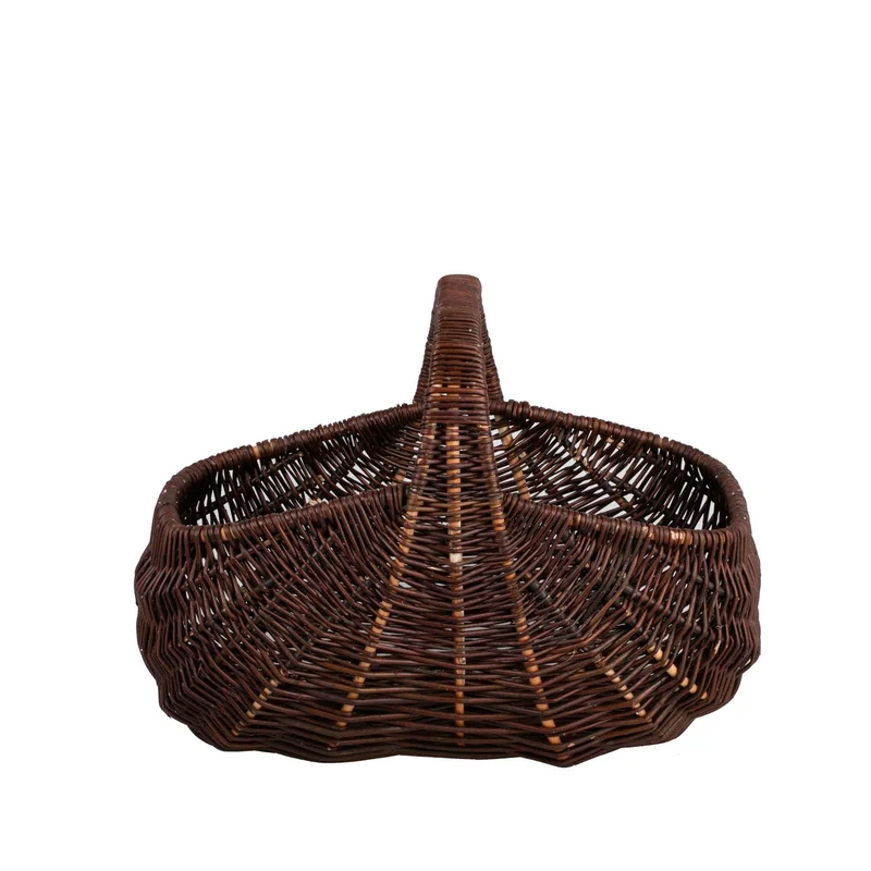 Werawia wicker shopping basket with handle TheWickerStories