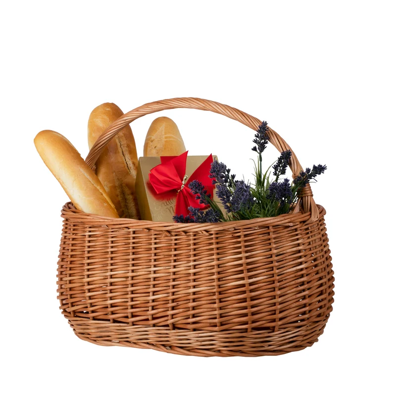 Wilerissa wicker shopping basket, mushroom and picnic basket, decorative gift basket TheWickerStories