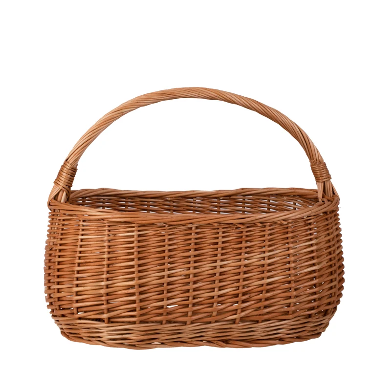 Wilerissa wicker shopping basket, mushroom and picnic basket, decorative gift basket TheWickerStories