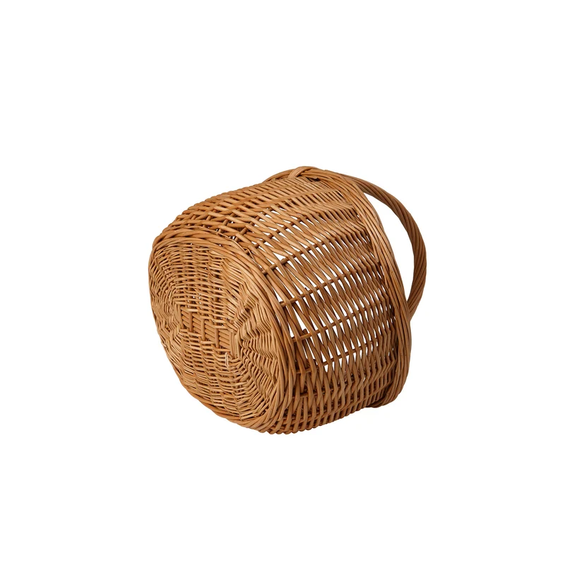 Waldissa wicker shopping basket, mushroom and picnic basket, decorative gift basket TheWickerStories