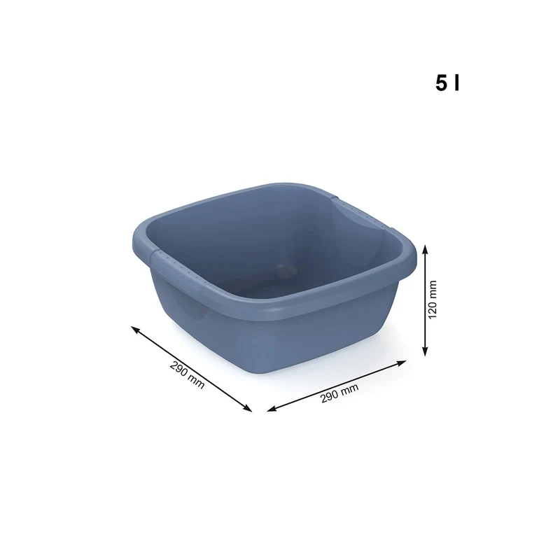 Becken eckig 29 cm, 5 l DAILY