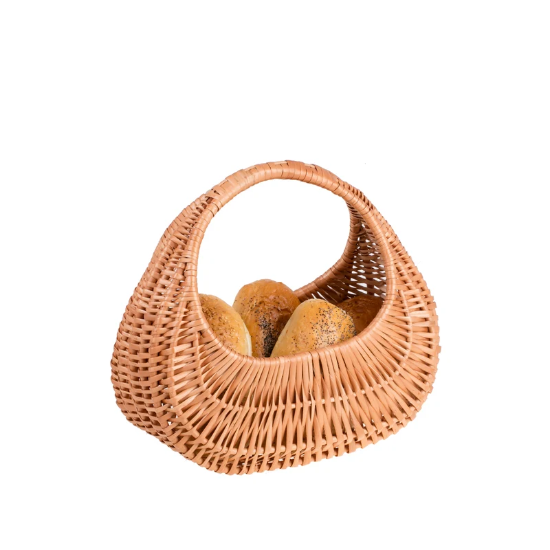 Woravia wicker shopping basket with handle TheWickerStories