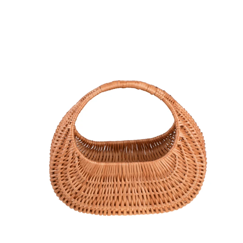 Woravia wicker shopping basket with handle TheWickerStories